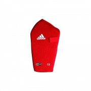 Adidas 11110 Защита голени Adidas (хлопок). Красная фото